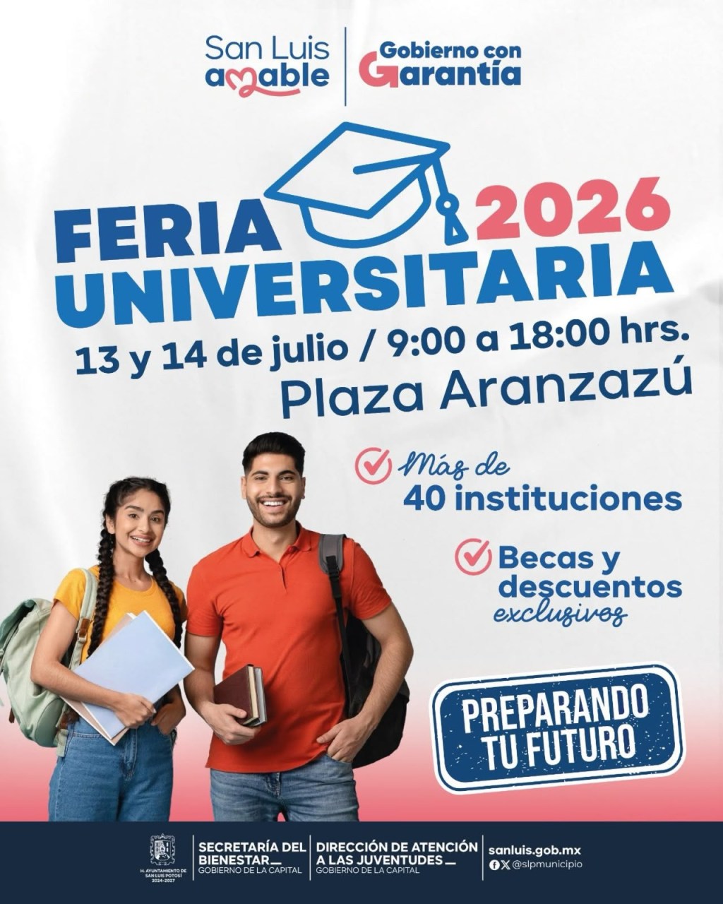 El 13 y 14 de julio, el Gobierno de la Capital realizará la 5ª edición de la Feria Universitaria 2026