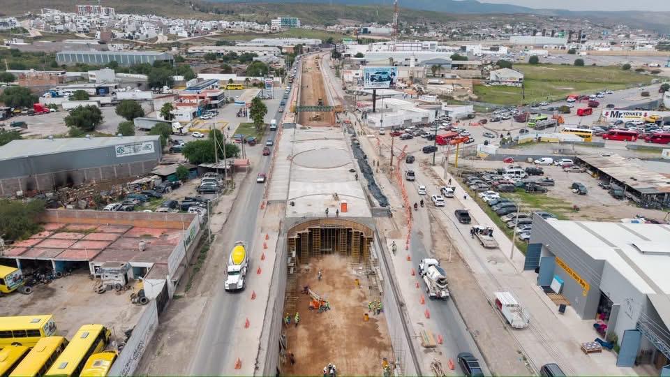 PASO INFERIOR DE CIRCUITO POTOSÍ Y AV DE LAS TORRES QUEDARÁ LISTO PARA FENAPO