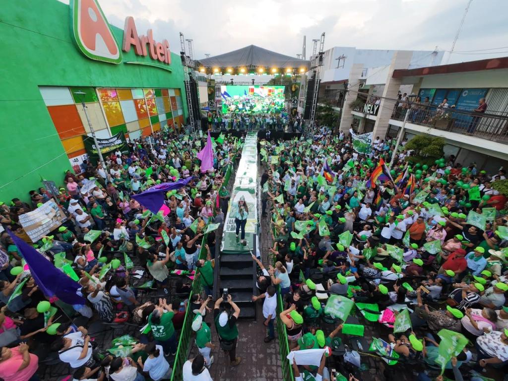 EL PARTIDO VERDE CONSOLIDA SU LIDERAZGO EN SAN LUIS POTOSÍ; MÁS DE 80 MIL PERSONAS RESPALDAN AL GALLARDISMO EN DOS DÍAS