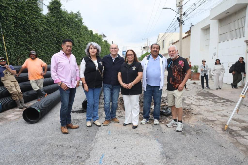 Enrique Galindo supervisa modernización hidrosanitaria en distintas zonas de San Luis Capital