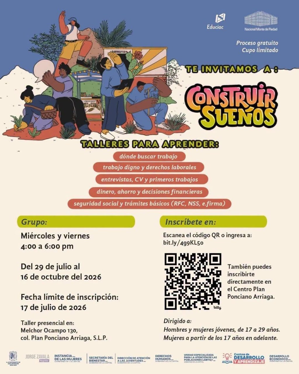 Ayuntamiento de San Luis Capital impulsa capacitación para jóvenes y fortalece oportunidades de empleo