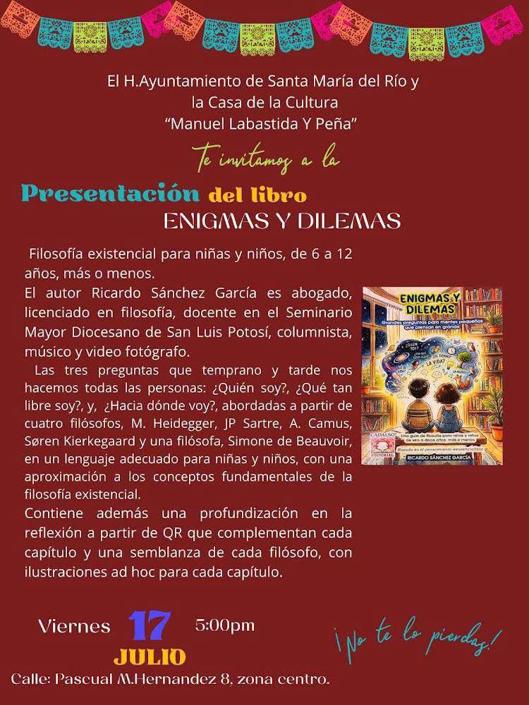 Despertar el Asombro: El Libro que Invita a las Infancias Potosinas a Descubrir la Filosofía Existencial