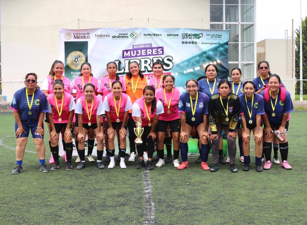 OXITIPA REPRESENTARÁ A SAN LUIS POTOSÍ EN COPA NACIONAL MUJERES LIBRES