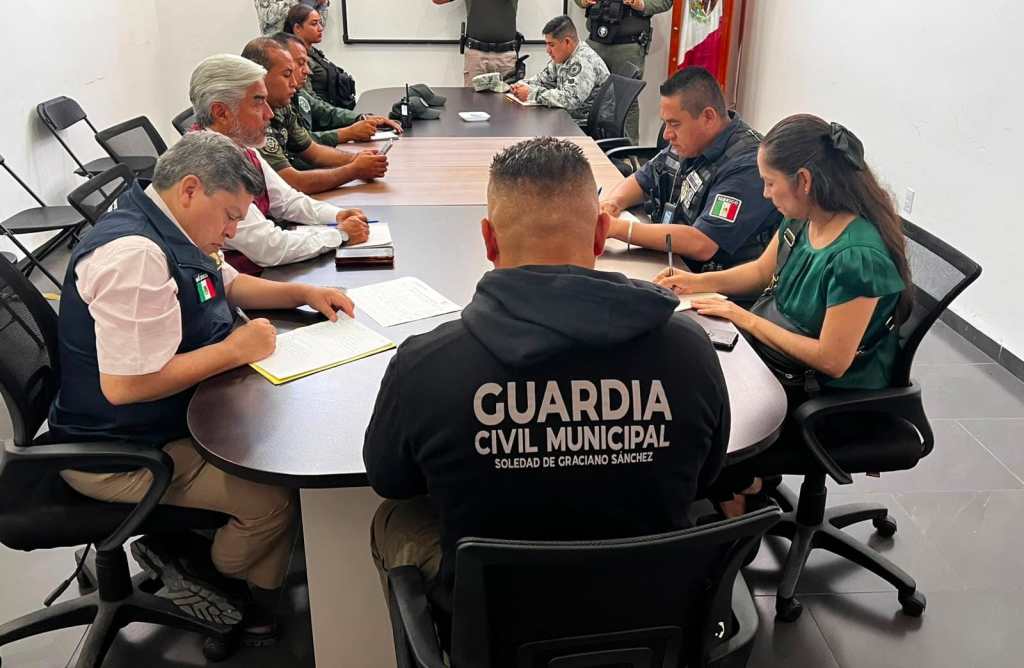 EN MESA REGIONAL DE SEGURIDAD, GCM DE SOLEDAD PRESENTA RESULTADOS OBTENIDOS EN LAS ÚLTIMAS 24 HRS