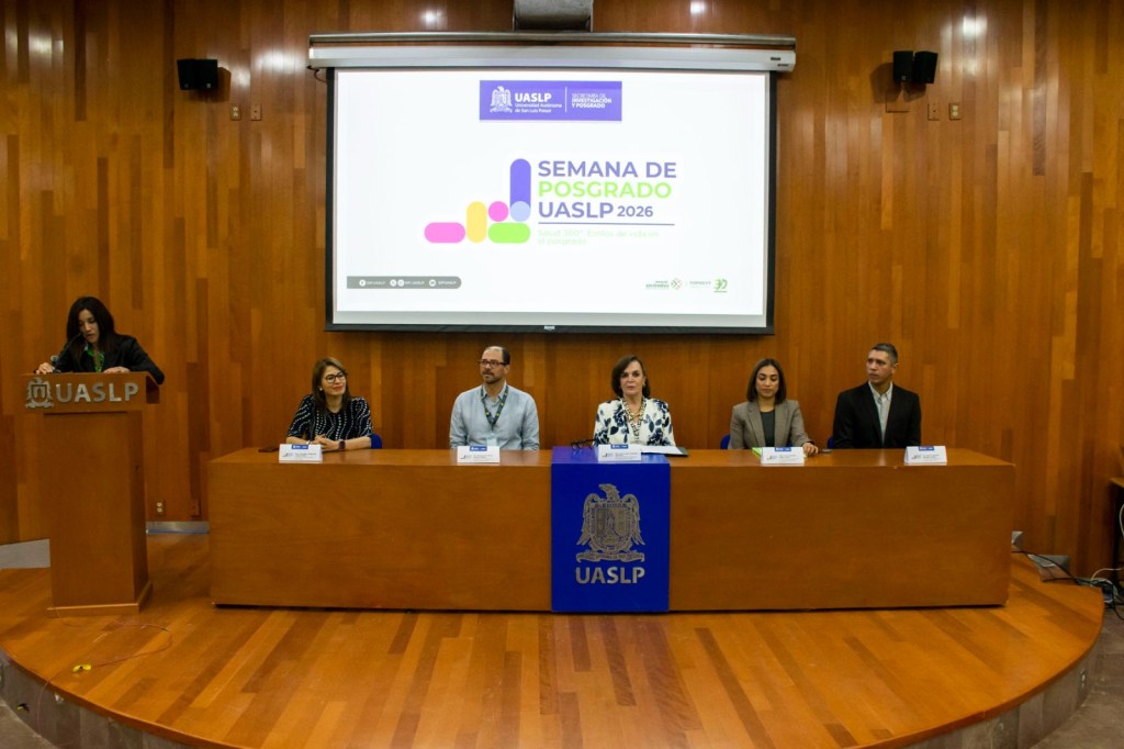 UASLP prioriza la salud y el bienestar físico y mental de sus estudiantes, a través de la Semana de Posgrado 2026