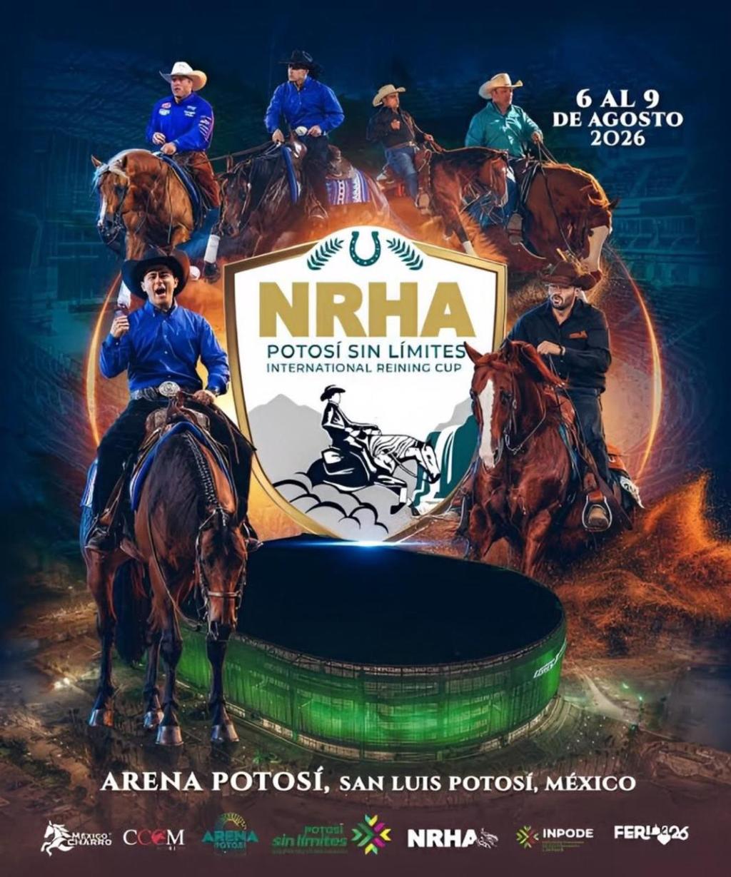TODO LISTO PARA LA COPA INTERNACIONAL DE REINING EN LA ARENA POTOSÍ