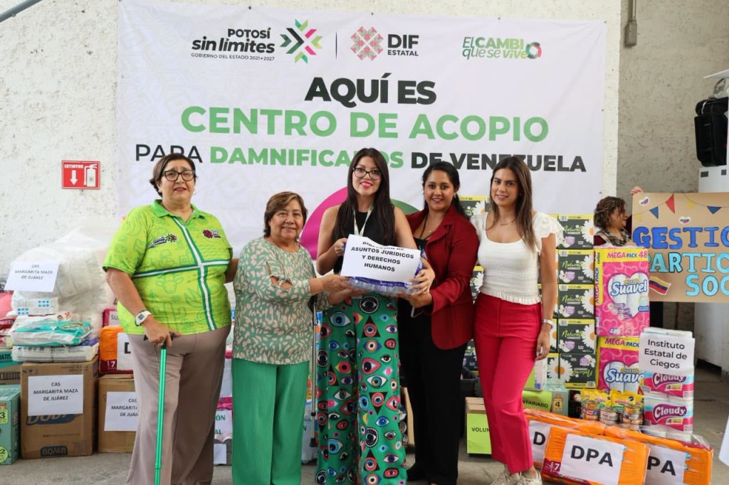 DIF ESTATAL MANTIENE ABIERTA LA COLECTA HUMANITARIA PARA VENEZUELA