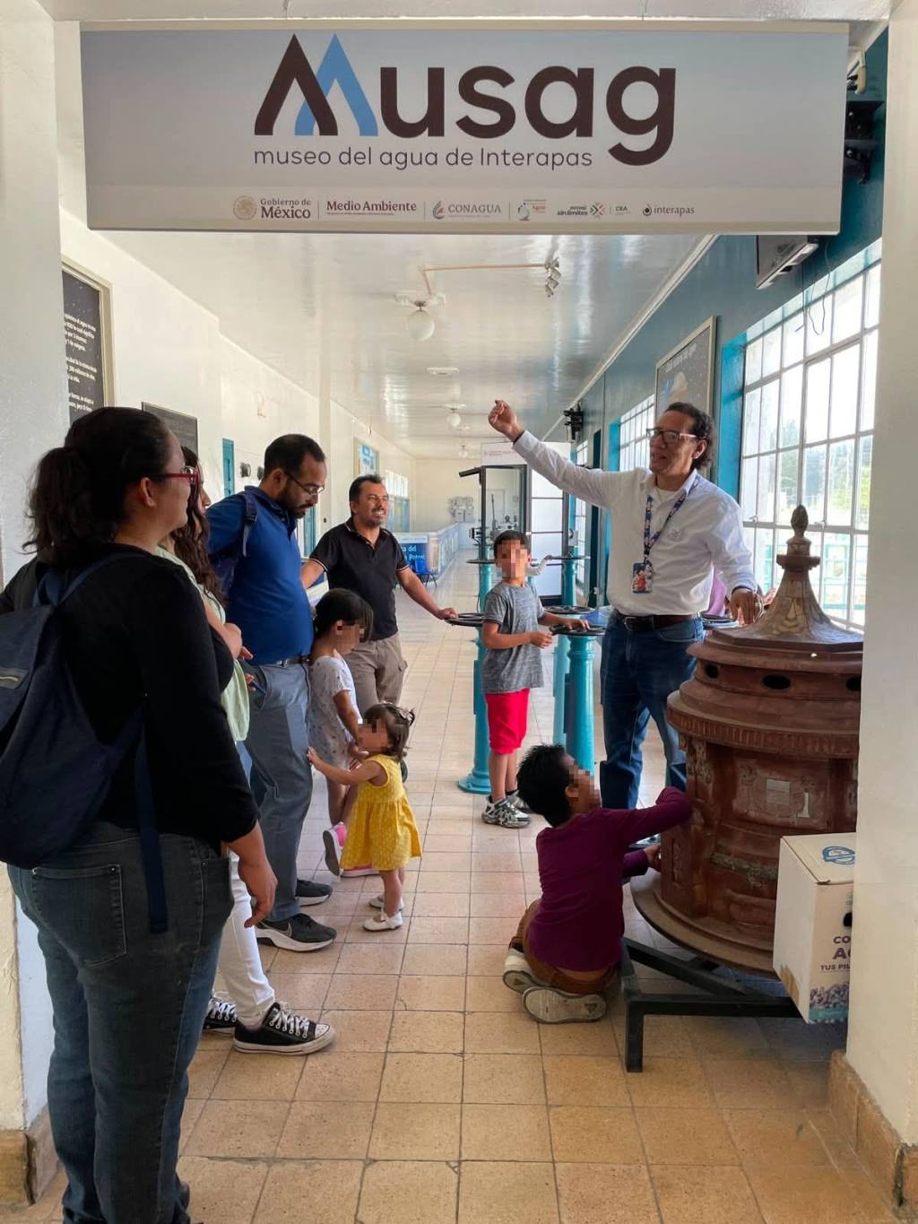 Museo del Agua de Interapas recibe a familias durante el verano