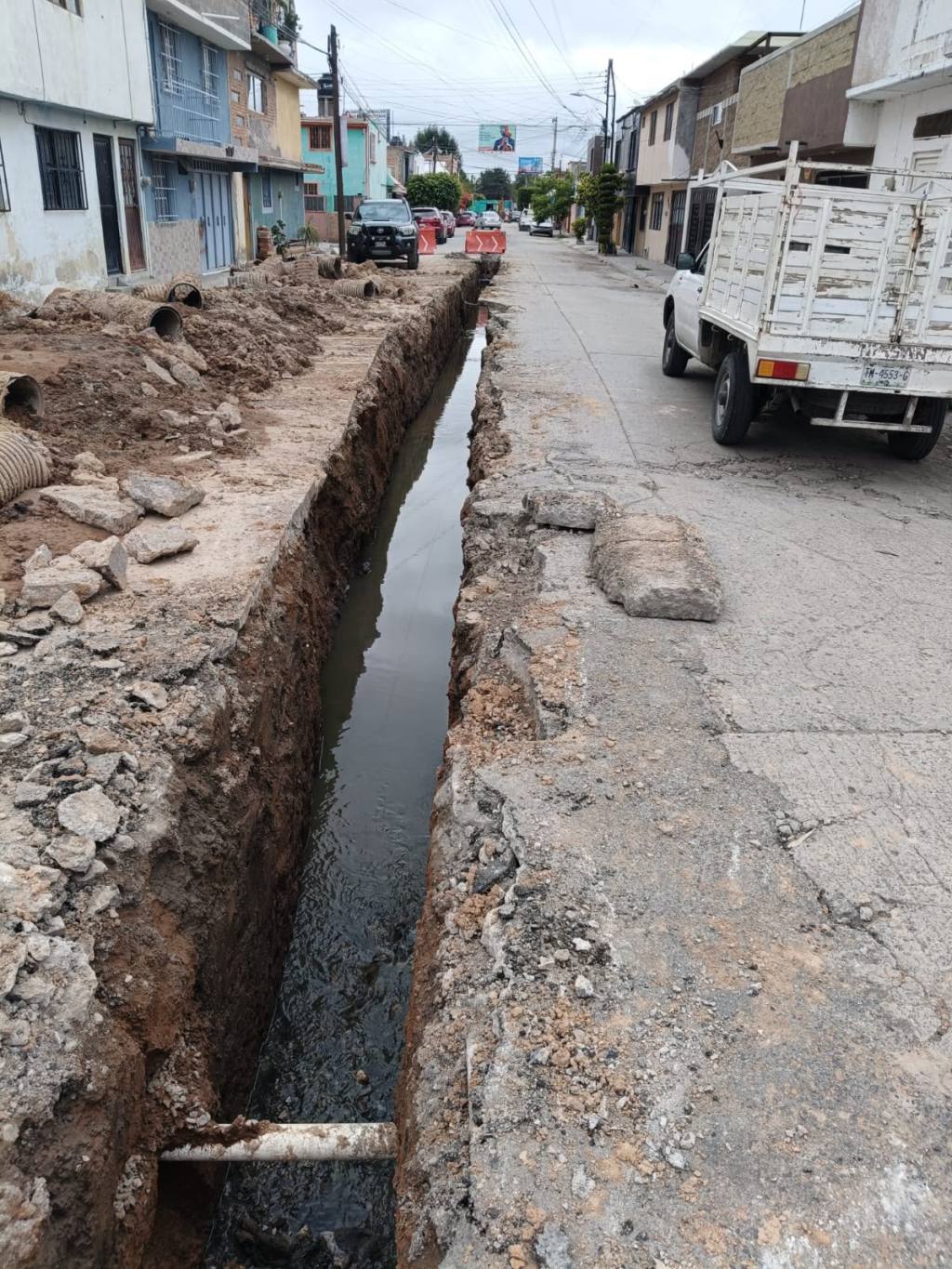 Interapas acelera rehabilitación sanitaria en Antonio E. Valdés