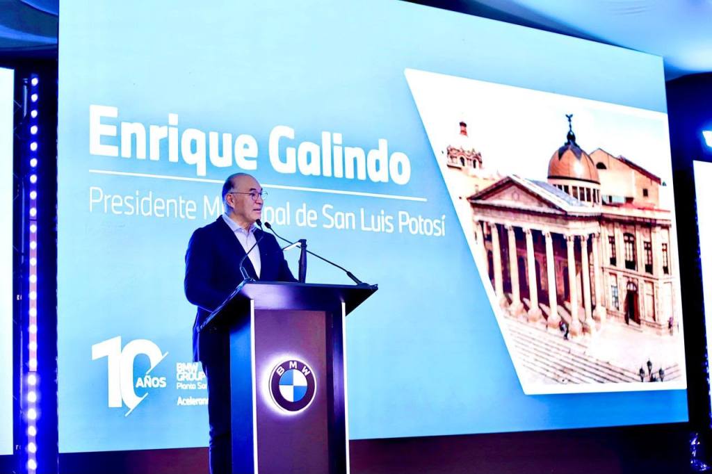 Galindo reconoce a BMW como impulsor del desarrollo de SLP