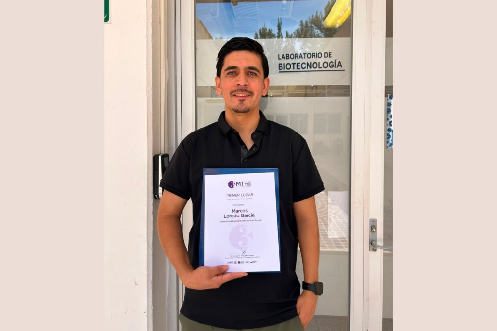 Doctorante de la Facultad de Agronomía y Veterinaria representará a la UASLP en certamen nacional «Tesis en Tres Minutos»
