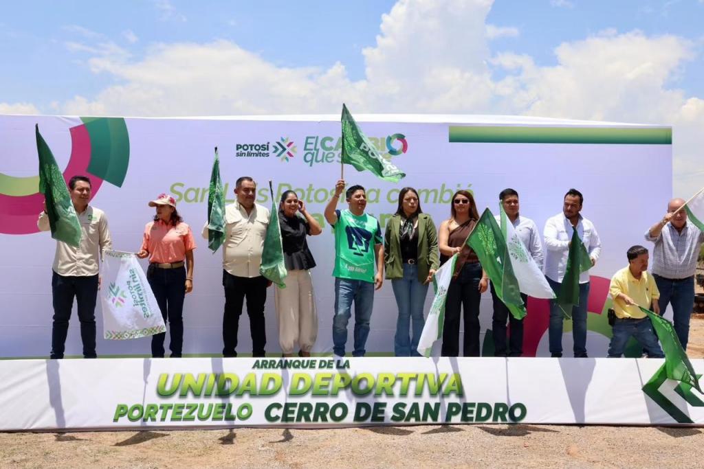 EL GOBERNADOR RICARDO GALLARDO LLEVA INFRAESTRUCTURA DEPORTIVA A LAS CUATRO REGIONES