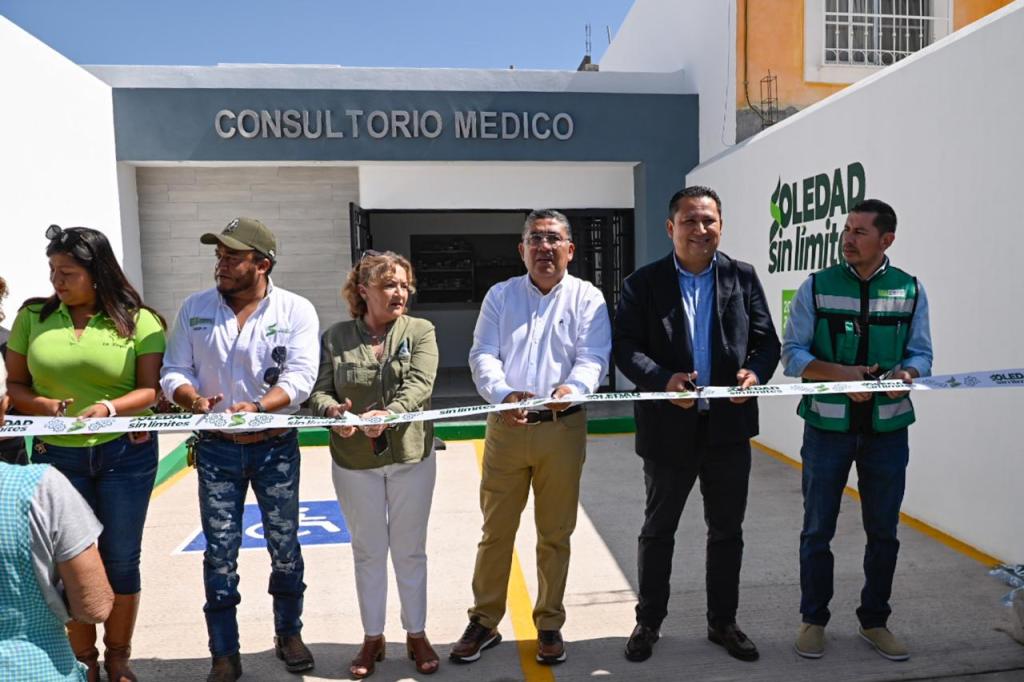 EN COLONIA LA VIRGEN, JUAN MANUEL NAVARRO INAUGURA MÁS OBRA SOCIAL: PARQUE, PURIFICADORA Y CONSULTORIO MÉDICO