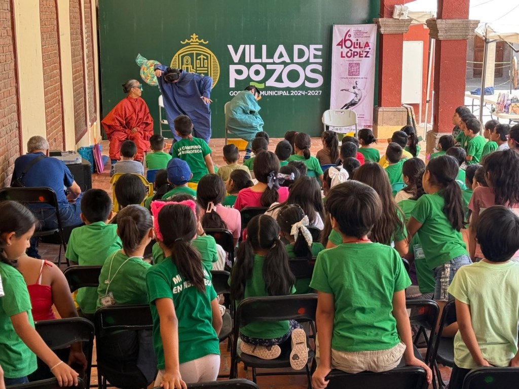 FESTIVAL INTERNACIONAL LILA LÓPEZ LLEGA A LAS INFANCIAS DE VILLA DE POZOS A TRAVÉS DEL TEATRO