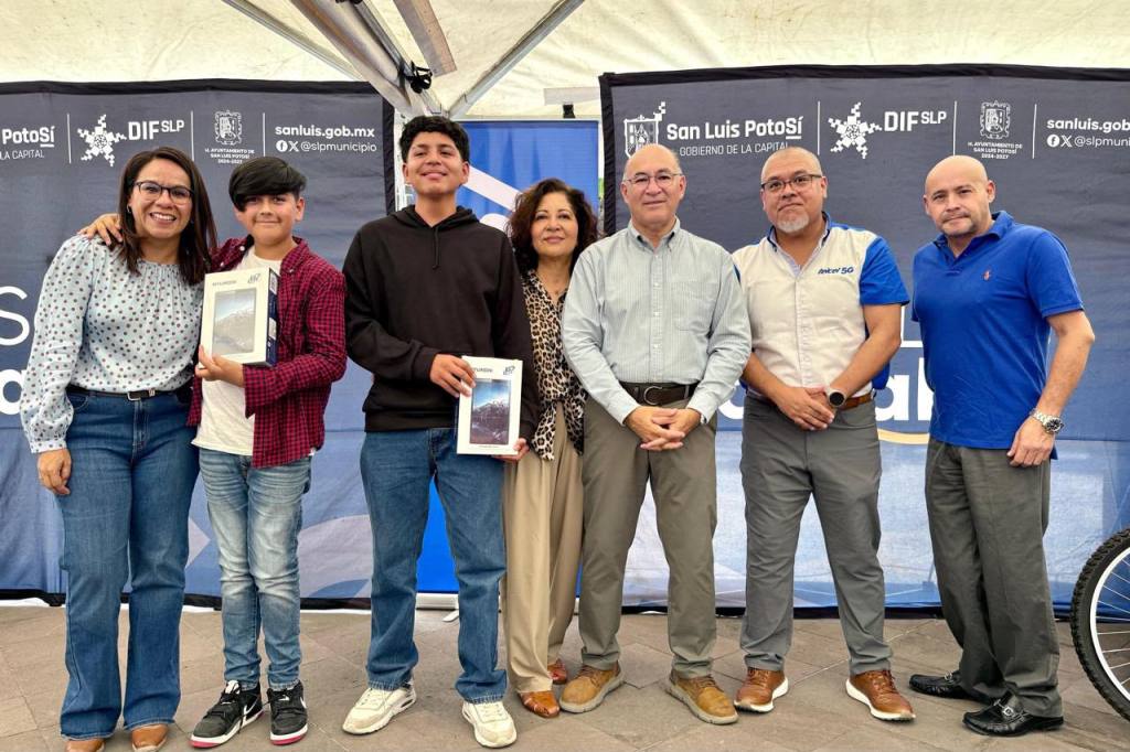 Fundación Telmex Telcel entrega equipo y ayudas funcionales al DIF Capitalino para beneficiar a familias potosinas