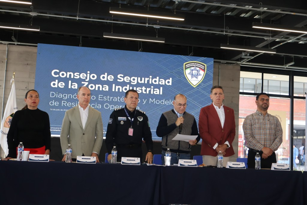 INSTALAN EL CONSEJO DE SEGURIDAD DE LA ZONA INDUSTRIAL DE SAN LUIS POTOSÍ Y DESIGNAN A JORGE JARAMILLO COMO SU PRESIDENTE
