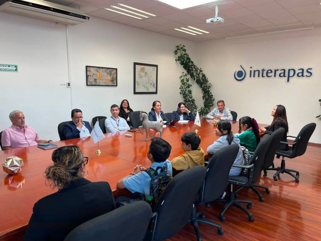 Interapas fortalece la participación de la niñez con la visita del Cabildo Infantil