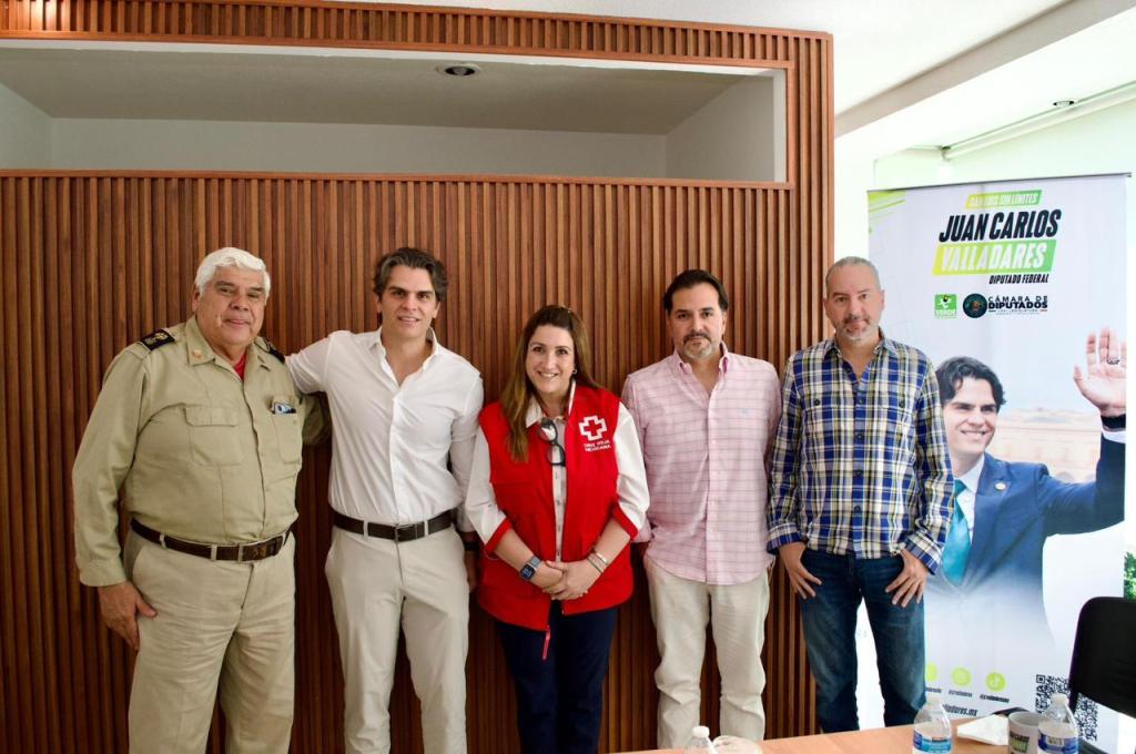 Presenta Juan Carlos Valladares iniciativa para fortalecer a Bomberos y Cruz Roja sin generar gasto público adicional