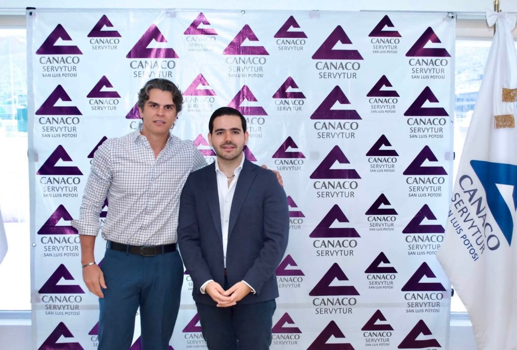 Juan Carlos Valladares refuerza alianza con la Canaco Servytur para impulsar la mejora regulatoria en San Luis&nbsp;Potosí