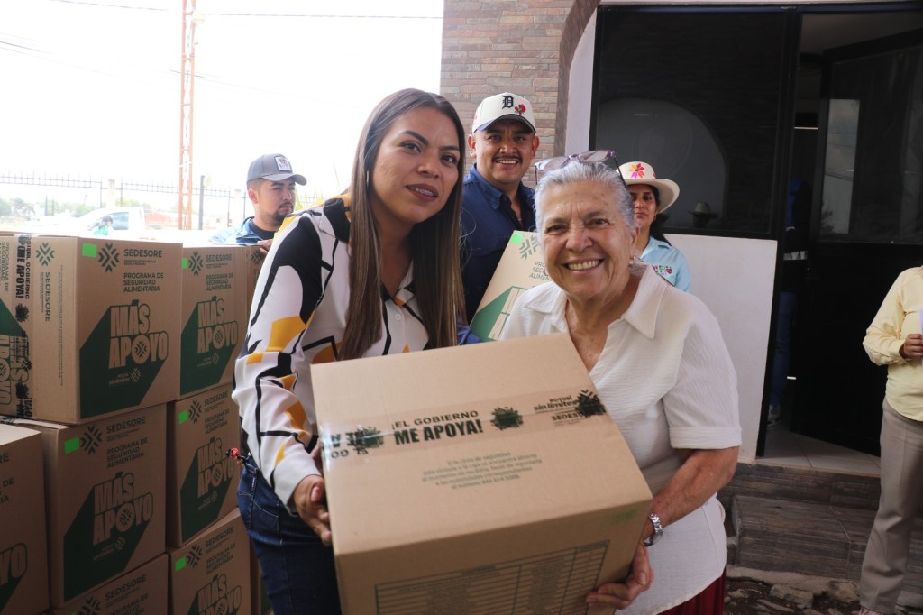 APOYOS ALIMENTARIOS LLEGAN DIRECTAMENTE A FAMILIAS DE CUATRO REGIONES