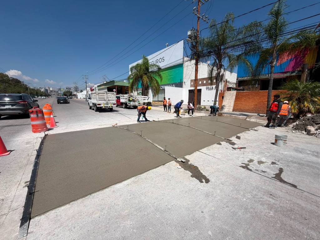 Continúan esta semana los trabajos para reforzar la seguridad vial en avenida&nbsp;Chapultepec