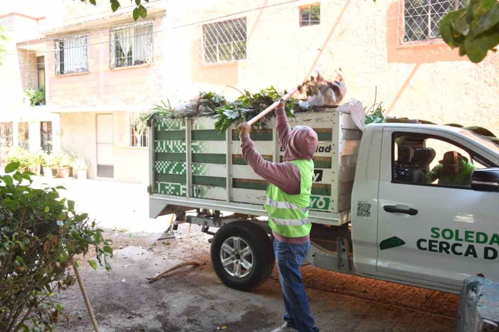 GOBIERNO MUNICIPAL DE SOLEDAD ATENDIÓ OPORTUNAMENTE INCIDENTES DERIVADO DE LA INTENSA LLUVIA