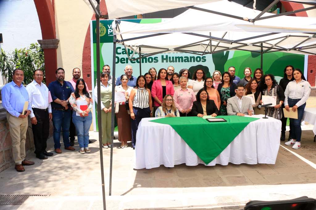 CONSOLIDA VILLA DE POZOS ACCIONES PARA PROMOVER EL RESPETO A LOS DERECHOS&nbsp;HUMANOS