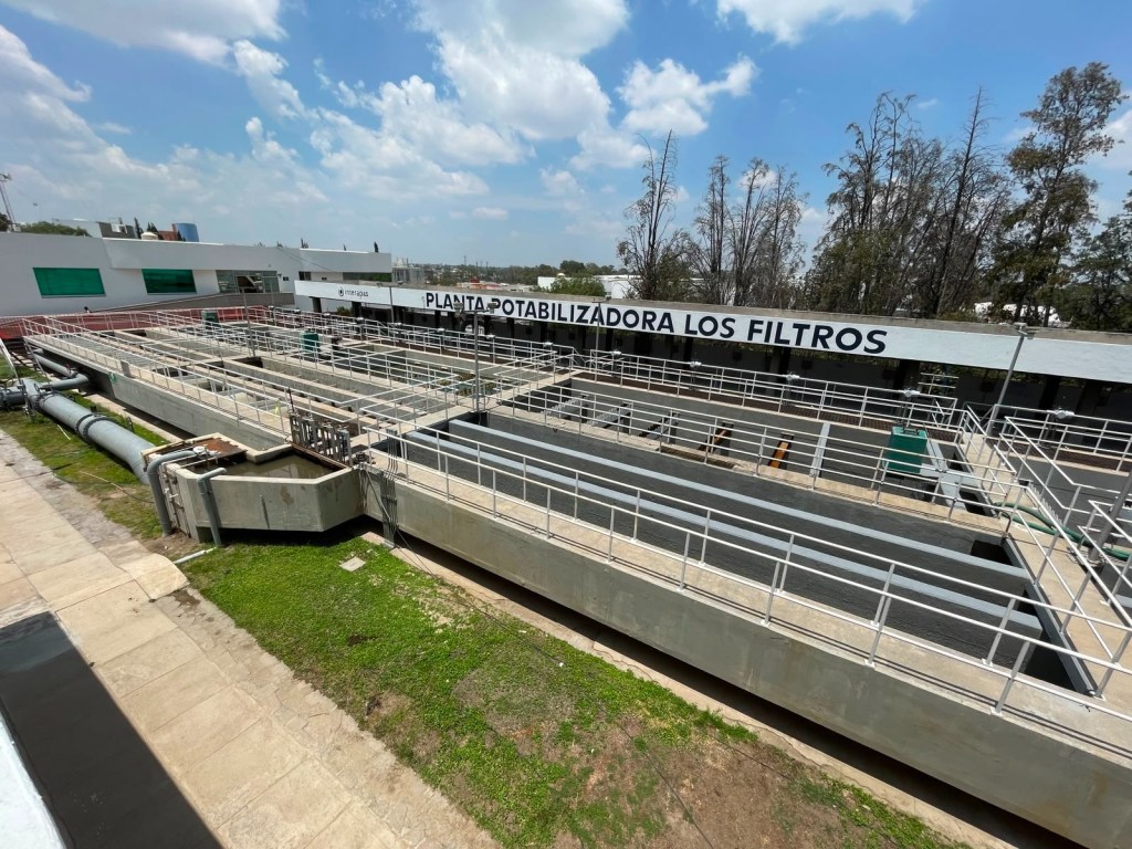 Rehabilitación de la planta potabilizadora «Los Filtros» alcanza 48 por ciento de&nbsp;avance