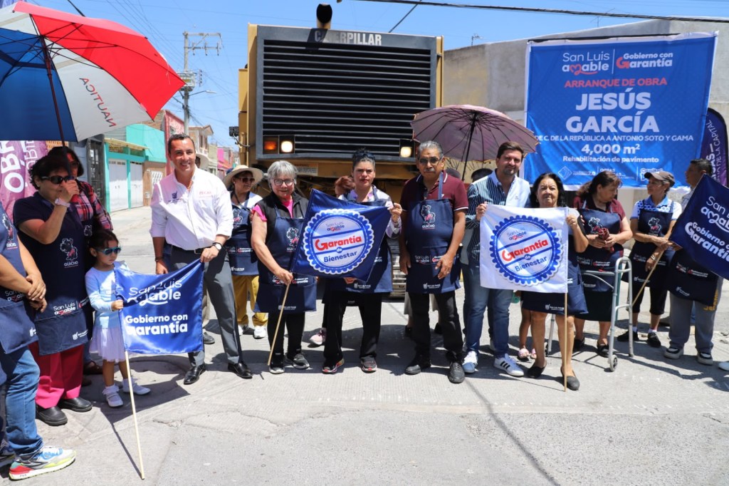 Gobierno de la Capital inicia rehabilitación de la calle Jesús García para mejorar la movilidad en la colonia&nbsp;Guadalupe