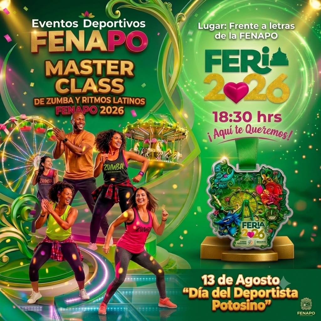 INPODE PREPARA MÁSTER CLASS DE ZUMBA Y RITMOS&nbsp;LATINOS