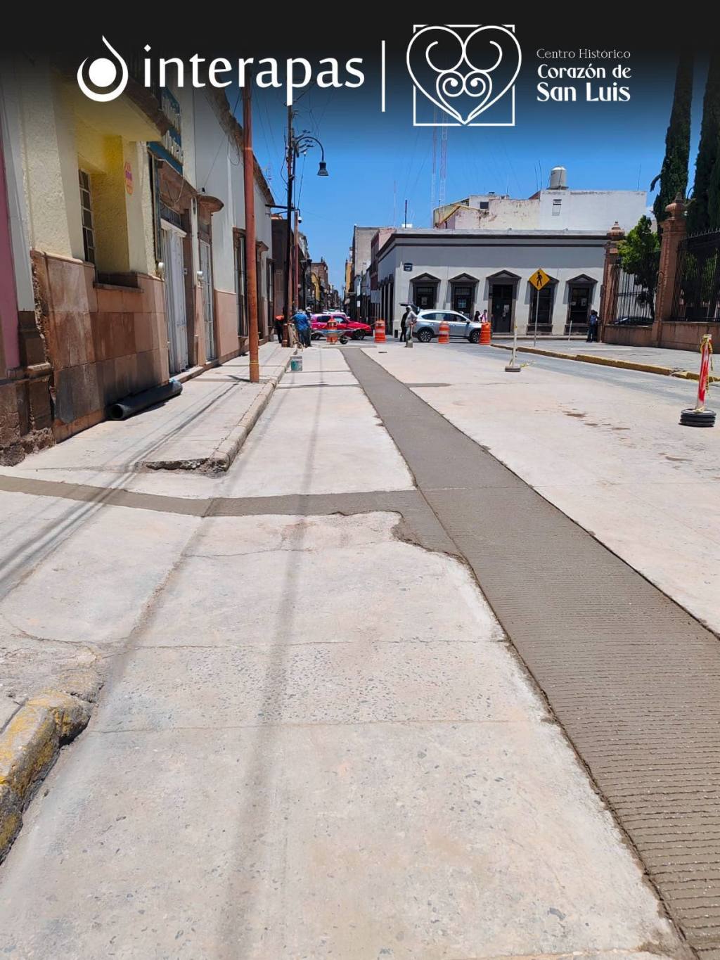Interapas concluye obra sanitaria en calle Morelos del Centro&nbsp;Histórico