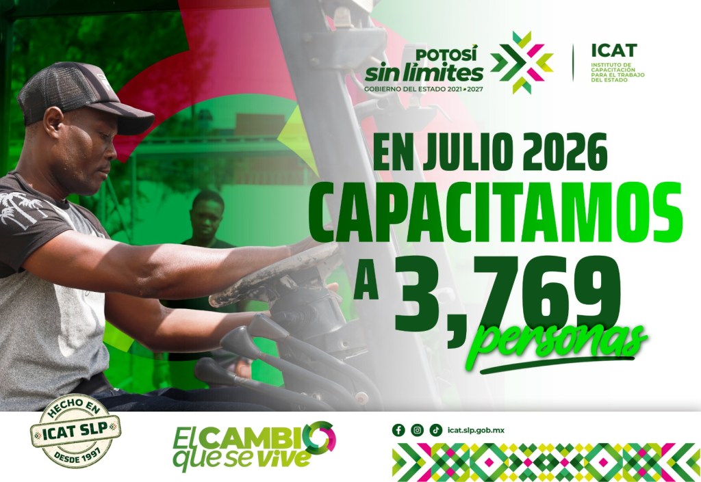 ICAT CAPACITÓ A 3 MIL 769 PERSONAS DURANTE&nbsp;JULIO