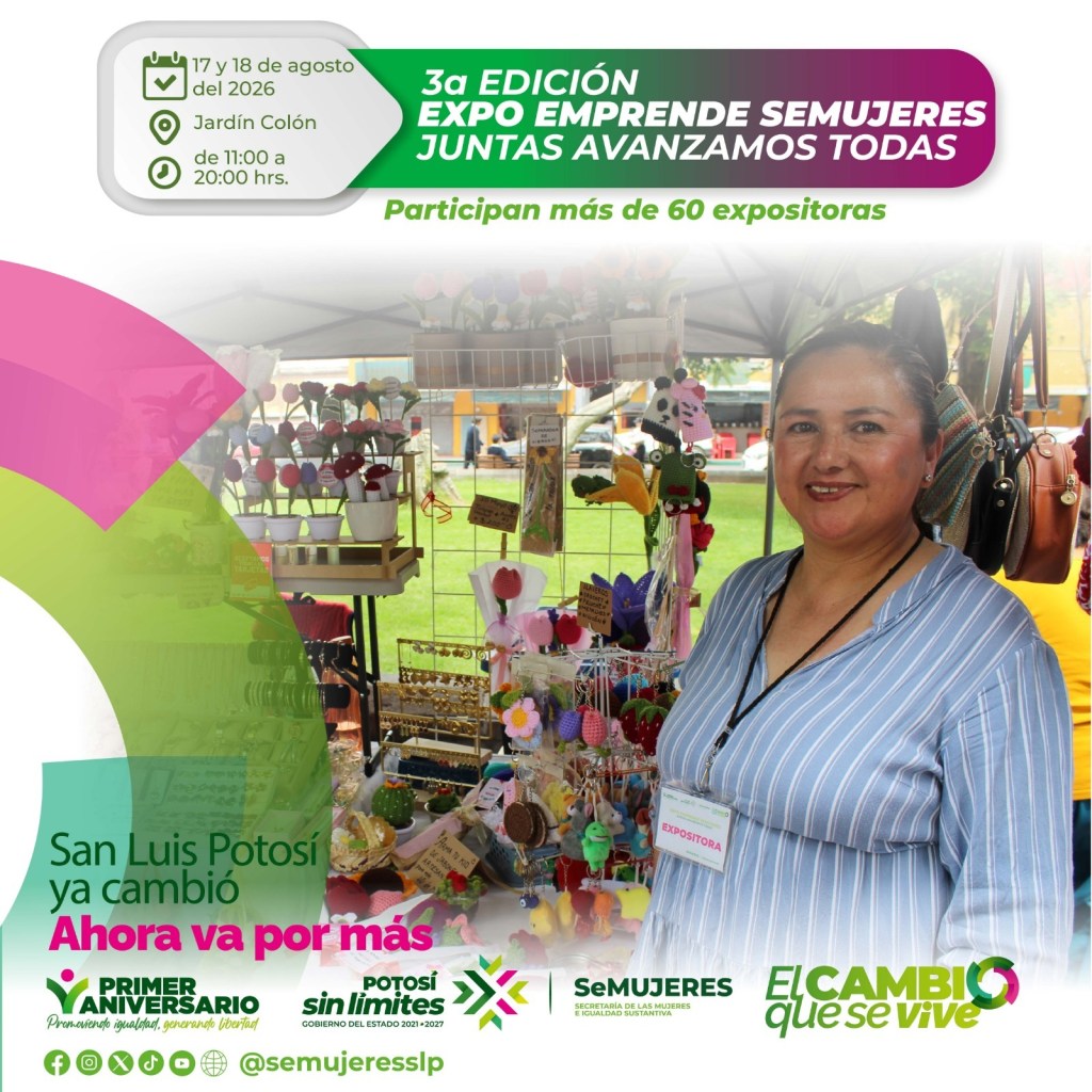 MÁS DE 60 EMPRENDEDORAS OFRECERÁN SUS PRODUCTOS EN JARDÍN COLÓN