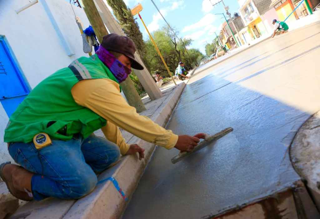 AVANZA REHABILITACIÓN INTEGRAL DE LA CALLE GALEANA EN VILLA DE&nbsp;POZOS