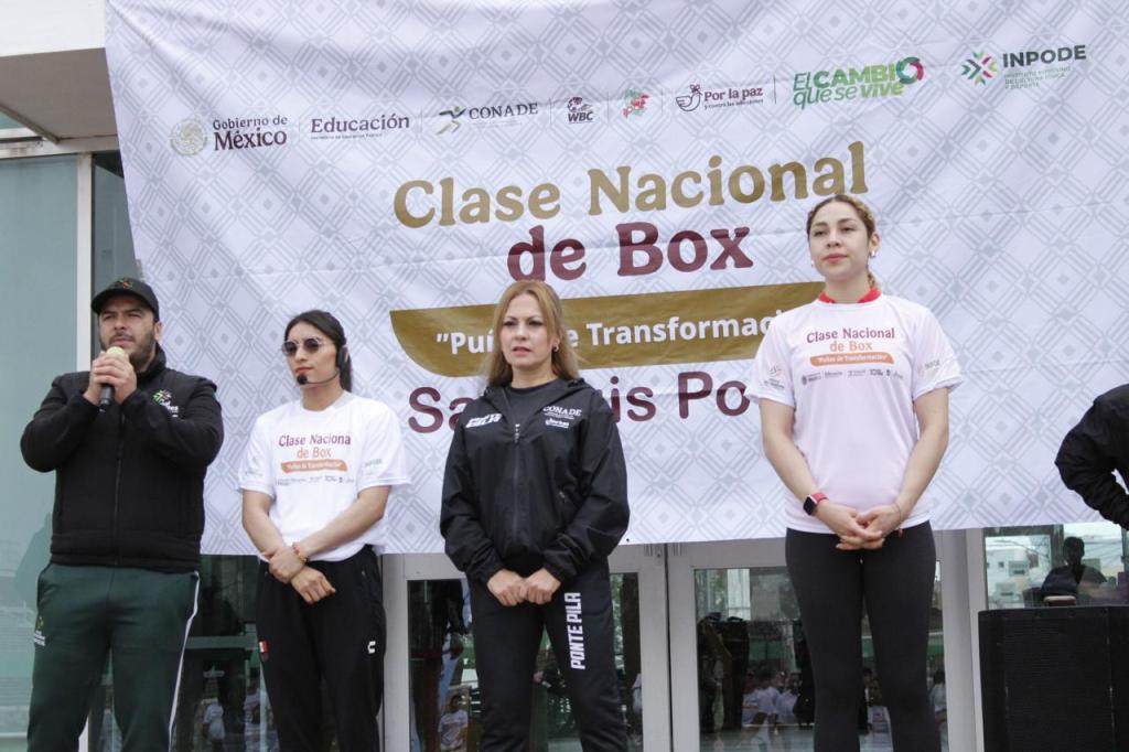 SAN LUIS POTOSÍ PARTICIPA EN LA CLASE NACIONAL “PUÑOS DE&nbsp;TRANSFORMACIÓN”