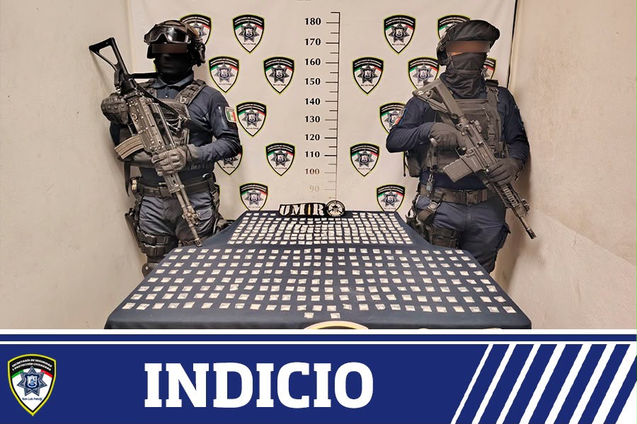 Guardia Municipal asegura 390 dosis de droga en Infonavit&nbsp;Morales