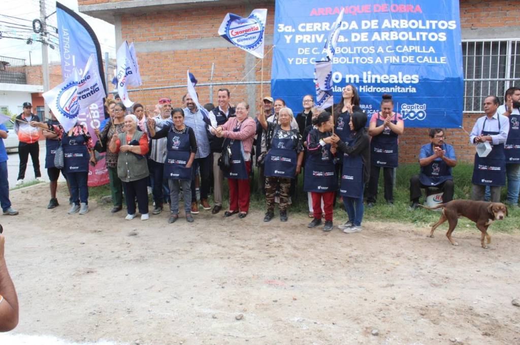 Gobierno de la Capital inicia nueva red de agua y drenaje en Tercera Grande