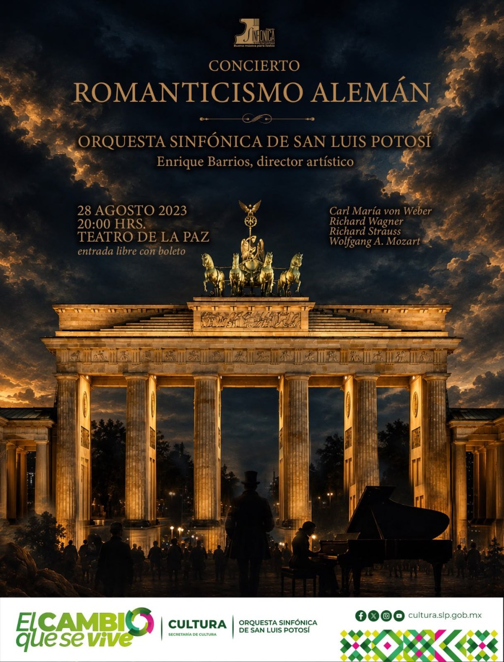 OSSLP ABRE SEGUNDA TEMPORADA 2026 CON “ROMANTICISMO&nbsp;ALEMÁN”