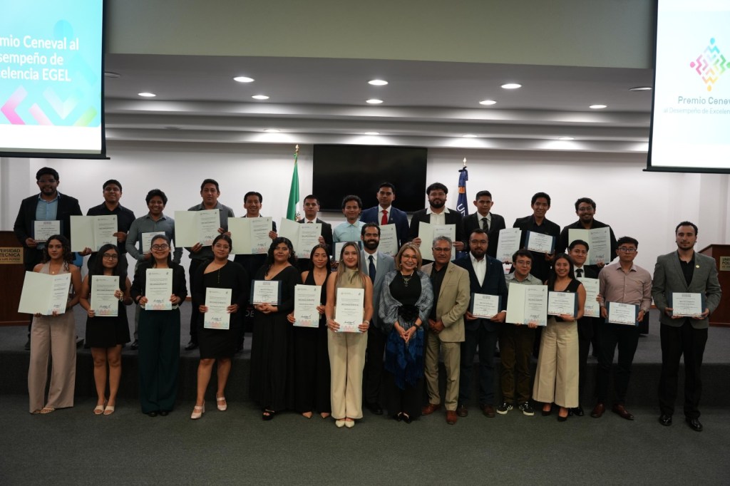 ESTUDIANTES DE LA UNIVERSIDAD POLITÉCNICA DESTACAN ENTRE LOS MEJORES DEL CENEVAL
