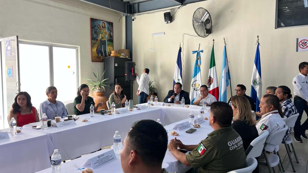 GOBIERNO DEL ESTADO ESTABLECE PROTOCOLO PARA PROTEGER A MIGRANTES ANTE&nbsp;EMERGENCIAS