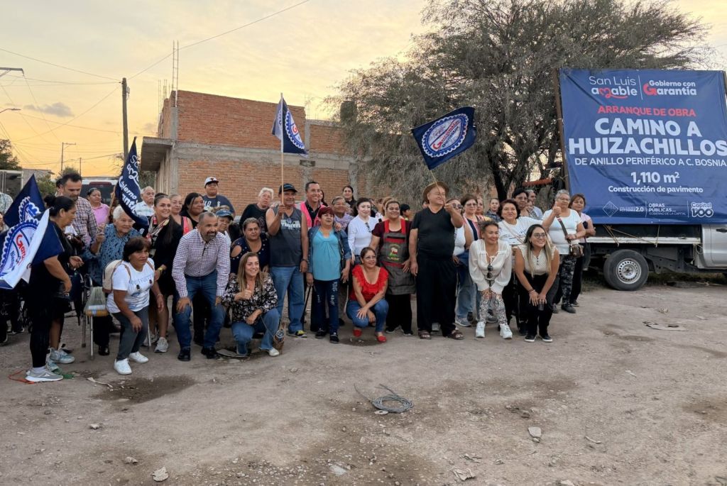 El Gobierno de la Capital arranca rehabilitación de Camino a Huizachillos, conexión estratégica al Periférico Norte