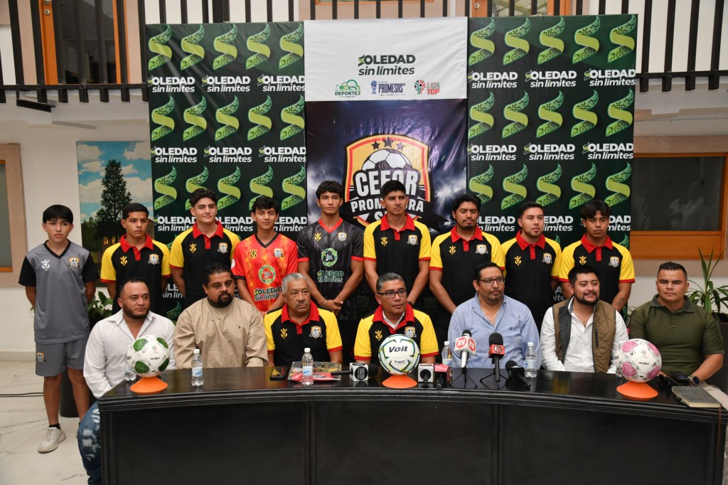 JUAN MANUEL NAVARRO RESPALDA A CEFOR PROMOTORA SLP EN SU NUEVA TEMPORADA DE FÚTBOL&nbsp;PROFESIONAL