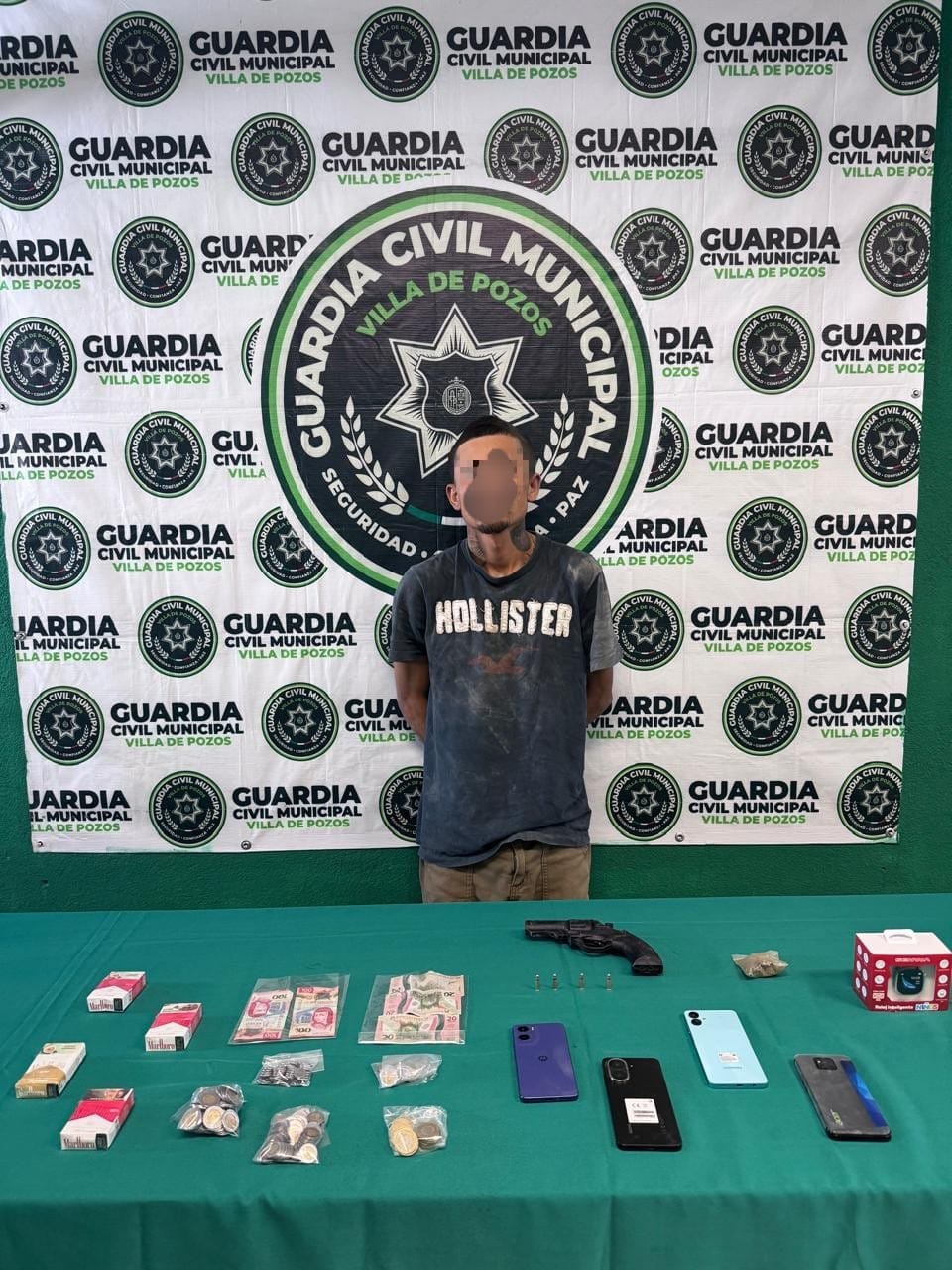 VILLA DE POZOS CONTINÚA CON RESULTADOS EN OPERATIVOS DE SEGURIDAD