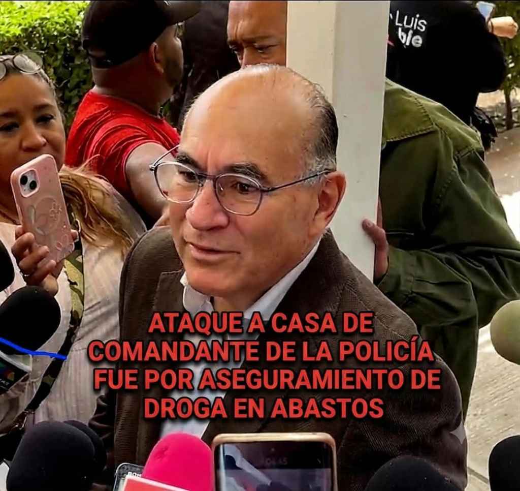 ATAQUE A COMANDANTE DE LA POLICÍA MUNICIPAL FUE POR ASEGURAMIENTO DE DROGA EN ABASTOS: ALCALDE ENRIQUE&nbsp;GALINDO.