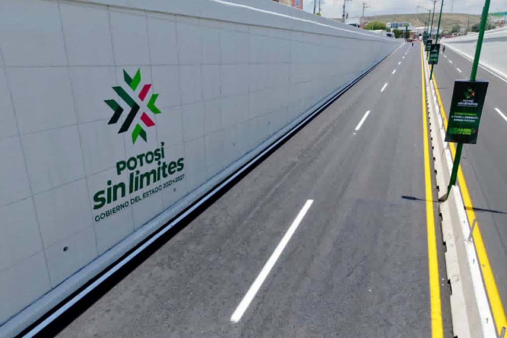 CON NUEVA INFRAESTRUCTURA VIAL EN SAN LUIS POTOSÍ VIVE EL CAMBIO