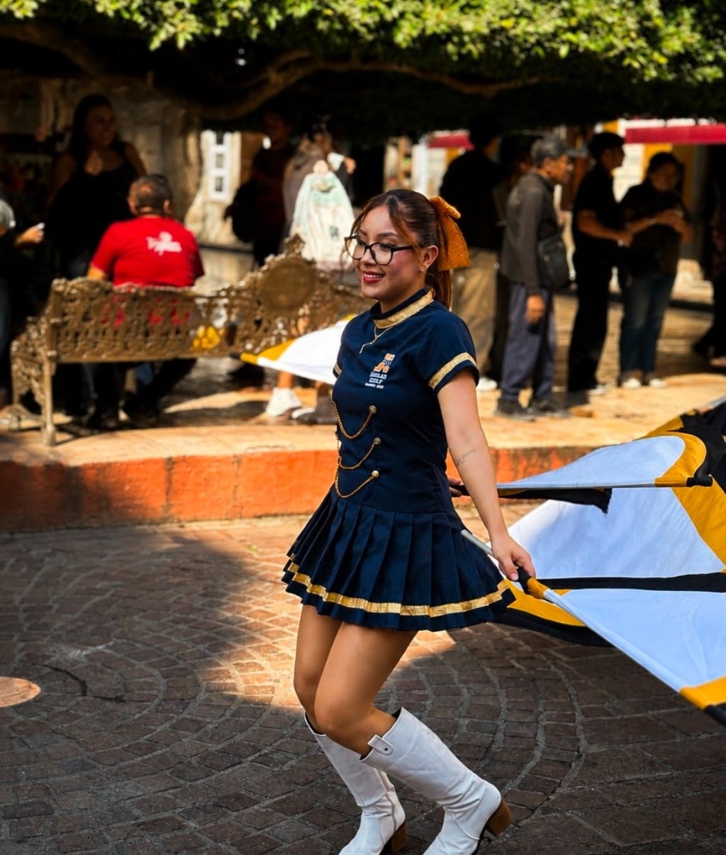 Marching Band Águilas UASLP llevó el talento universitario a la Universiada Cervantina 2026