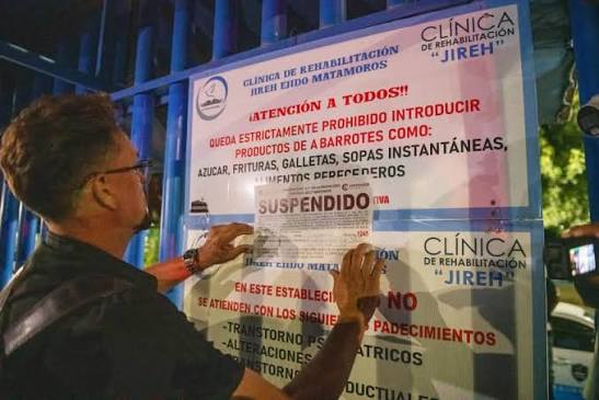 SUSPENDEN CENTRO DE REHABILITACIÓN “JIREH” EN TIJUANA TRAS HOMICIDIO DE UN JOVEN CON MÁS DE 40 LESIONES