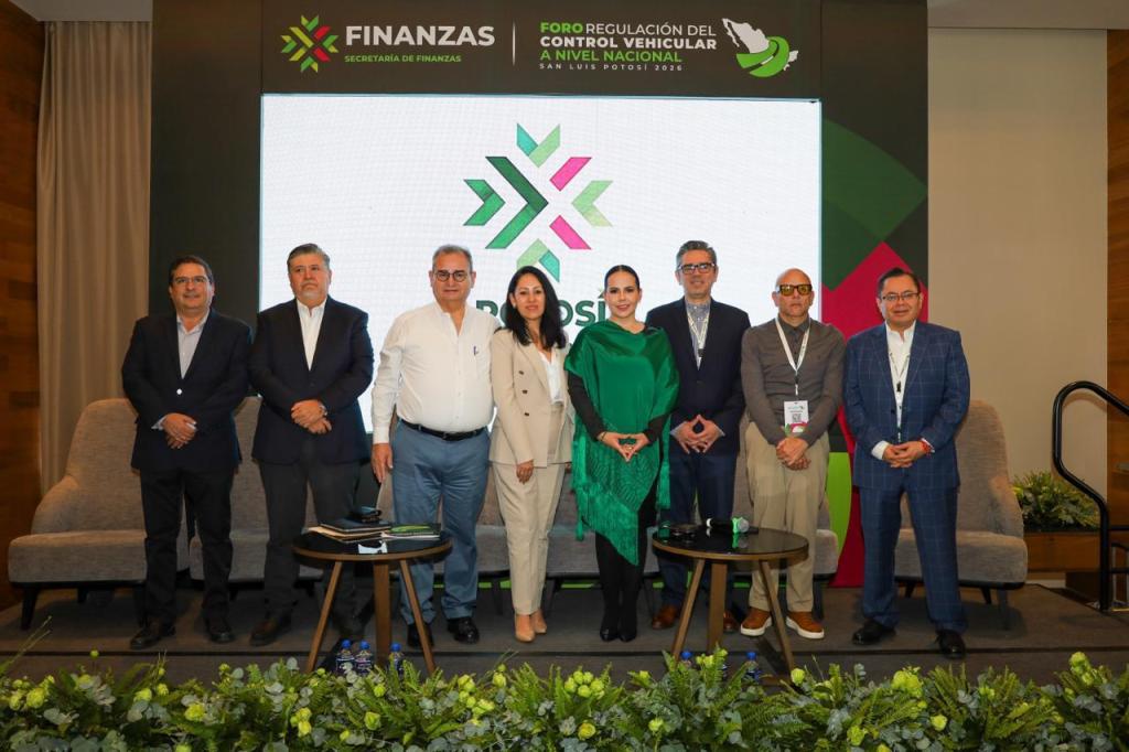 SAN LUIS POTOSÍ TRAZA RUTA NACIONAL PARA MODERNIZAR EL CONTROL VEHICULAR