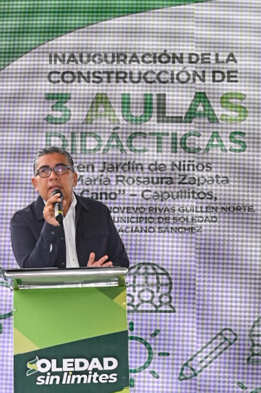SOLEDAD DE GRACIANO SÁNCHEZ TENDRÁ SU PRIMERA PRIMARIA MUNICIPAL EN LA ZONA ORIENTE