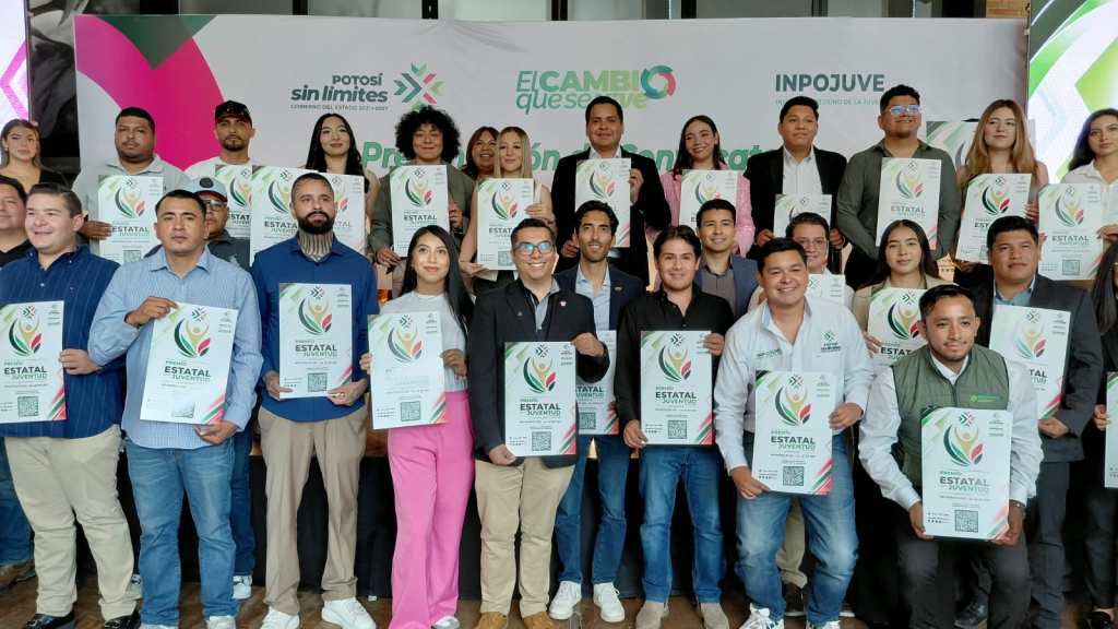 REGRESA EL PREMIO ESTATAL DE LA JUVENTUD EN SAN LUIS POTOSÍ TRAS SEIS AÑOS DE AUSENCIA